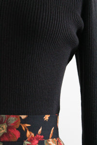 inkwell rib knit tee