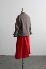 walnutshell wool cable knit pullover