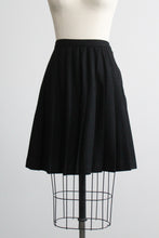 eclipse wool pleated mini skirt