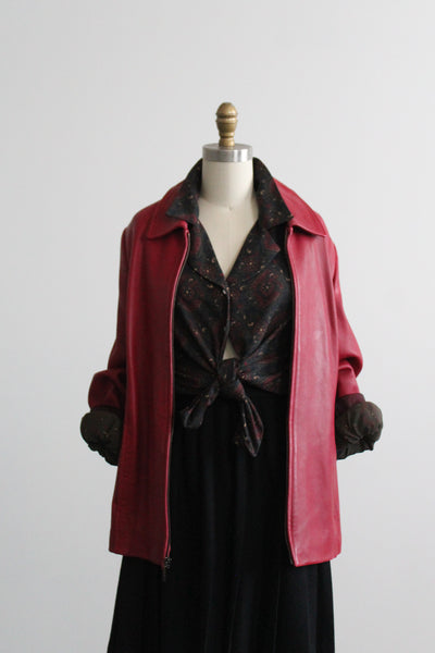 marmande leather jacket