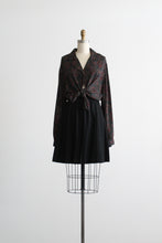 eclipse wool pleated mini skirt