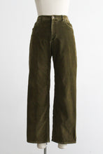 moss velvet trousers (m/l)