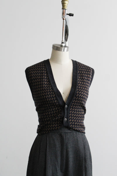 hearthside sweater vest
