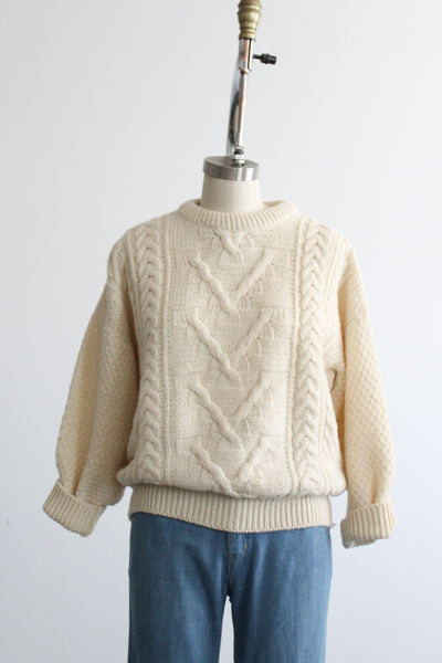 cropped rory sweater