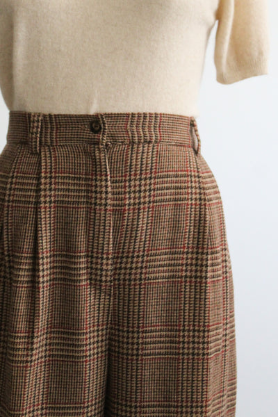 ivy league wool trousers