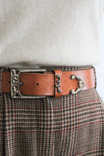 leafline leather belt