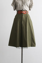 juniper cotton midi skirt