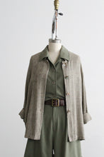 driftwood striped button up (l/xl)
