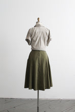 juniper cotton midi skirt