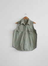 sageleaf cotton button up