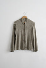 driftwood striped button up (l/xl)