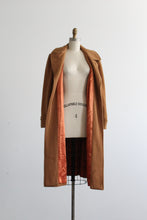 camel wool trench