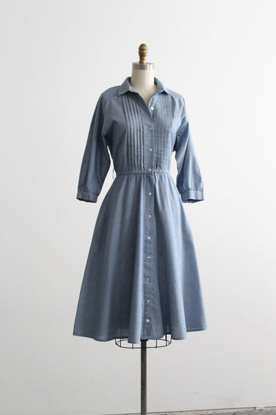 bluebell chambray dress