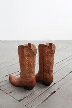 honey leather boots size 8