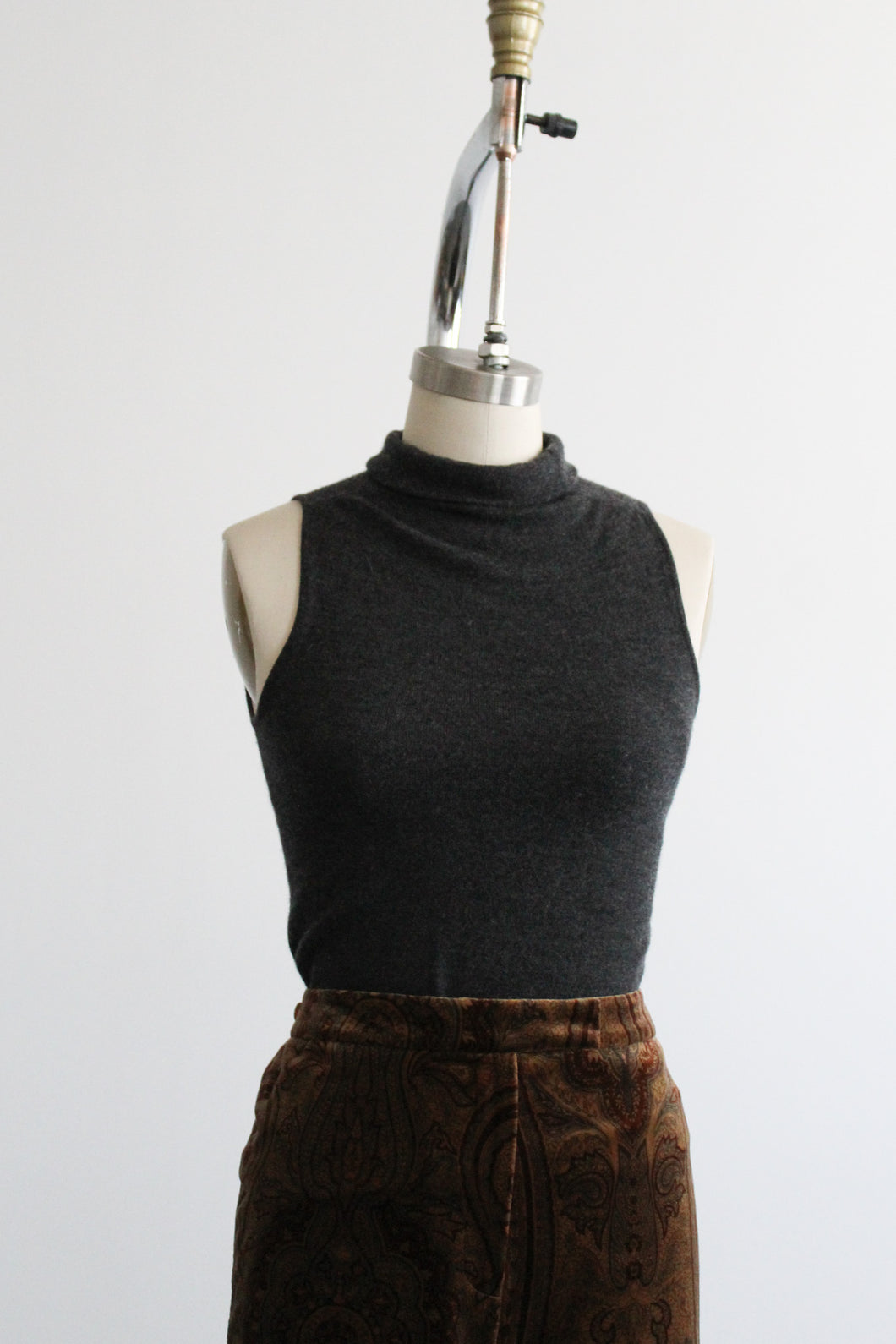 graphite wool turtleneck