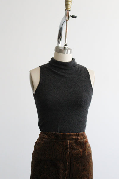 graphite wool turtleneck
