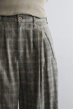 emma plaid trousers