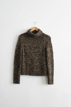 mossfield knit turtleneck sweater (s)