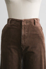 walnut corduroy trousers (xs/s)