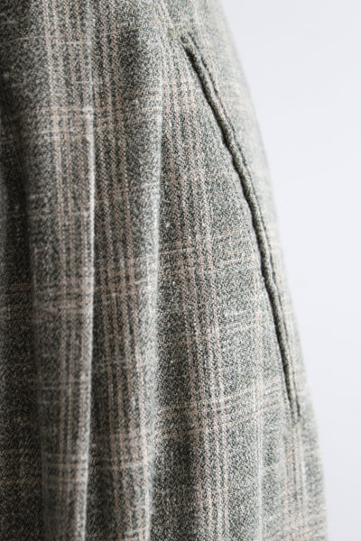 emma plaid trousers