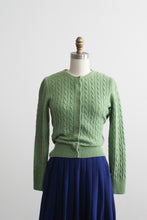 grass wool cardigan