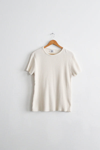 salt cotton rib knit tee (xl)