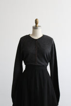 graphite wool button up