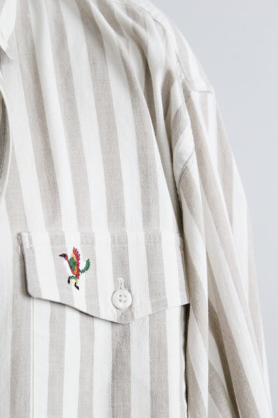driftwood oxford button up