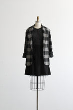 ex libris plaid wool blazer