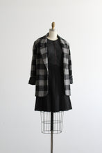 ex libris plaid wool blazer