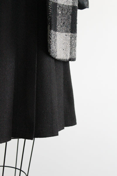 eclipse pleated mini skirt