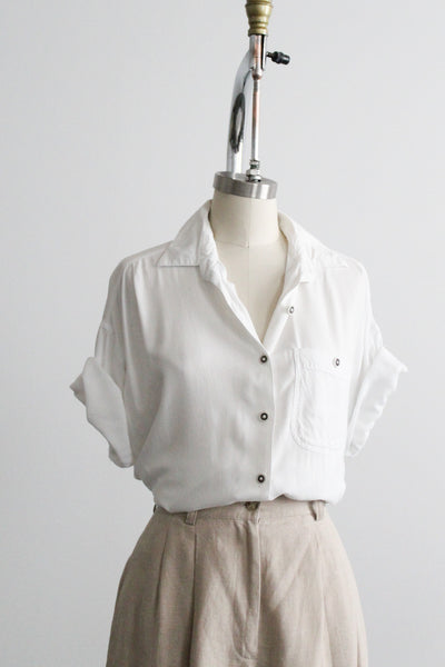 salt white button up