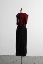 nightshade corduroy maxi skirt