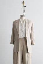 oat linen blazer
