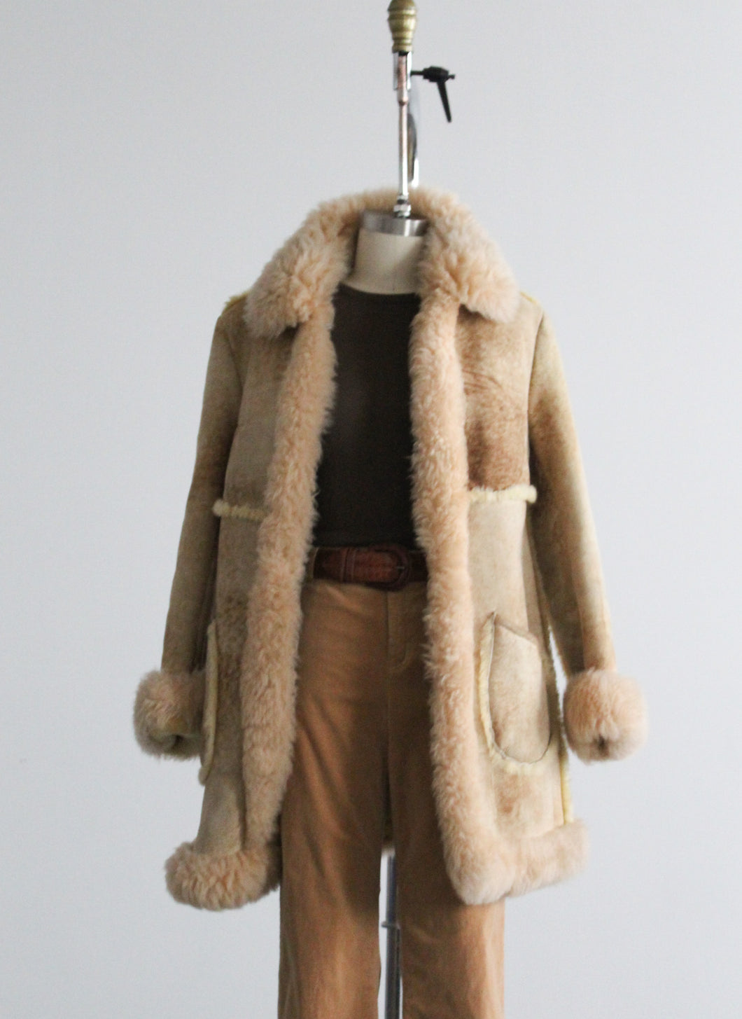 1970s shearling coat