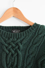 spruce cotton cable knit sweater