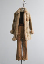 1970s shearling coat