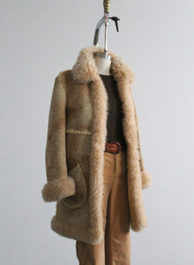 1970s shearling coat