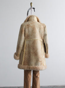 1970s shearling coat