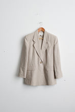 oat linen blazer