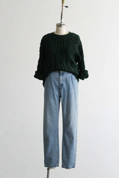 sunfaded mom jeans