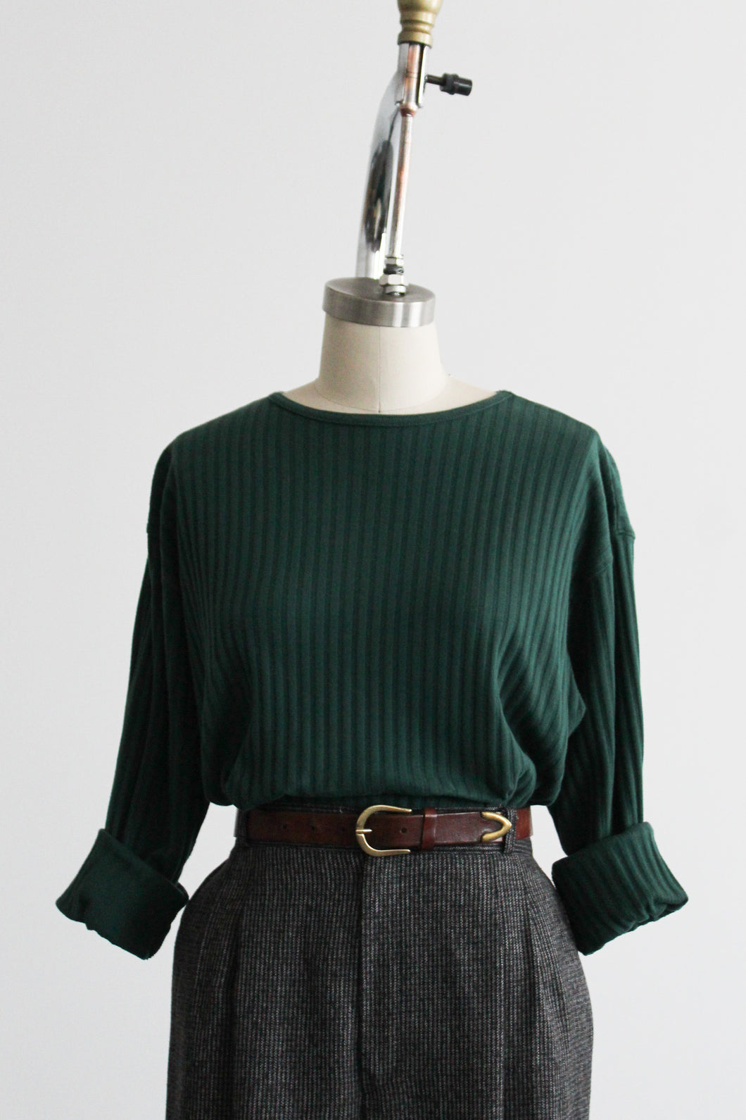 spruce rib knit tee