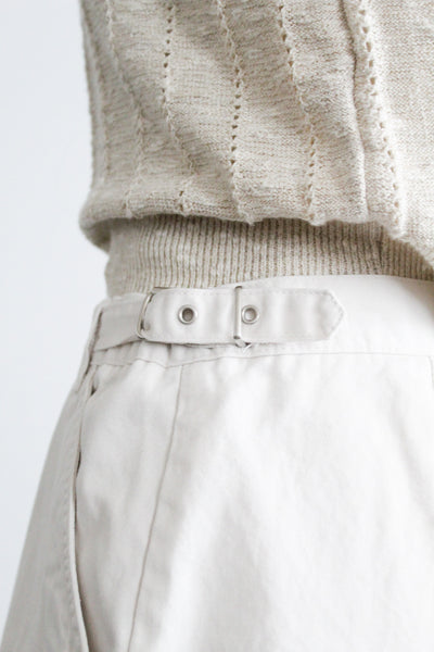bone buckle-side shorts