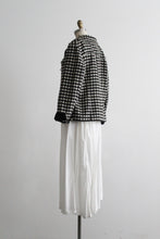 gingham wool jacket (m)