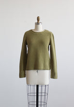 mossbed seed stitch sweater