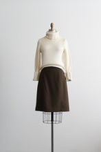 castelvetrano wool skirt