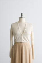 parchment silk button up