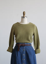 mossbed seed stitch sweater