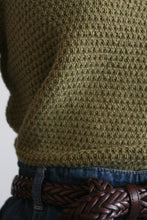 mossbed seed stitch sweater