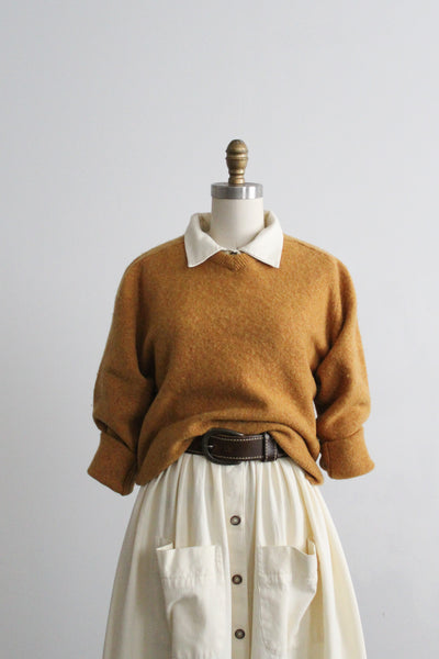 dandelion wool pullover (m)
